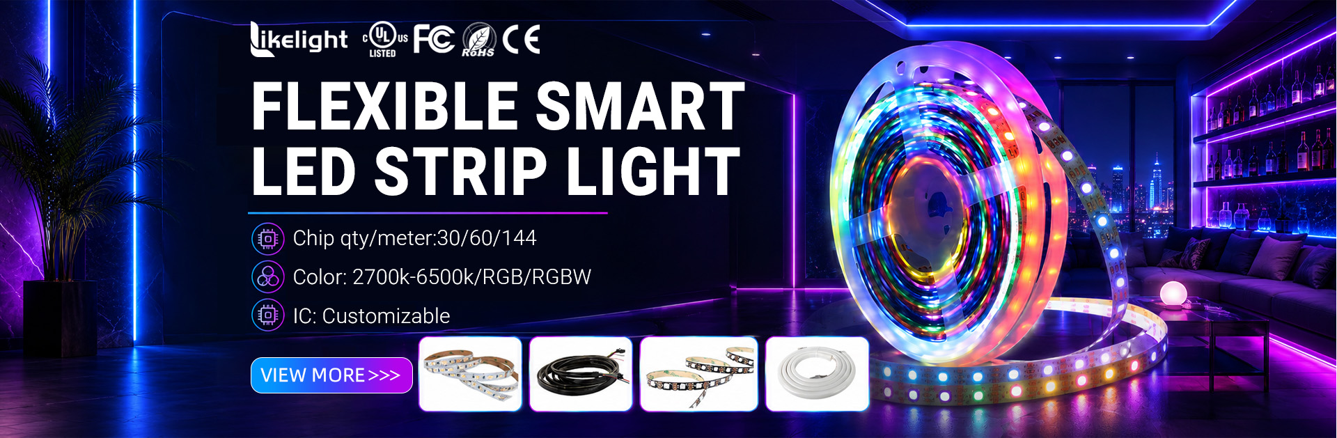 China LED strip lights manufacturer